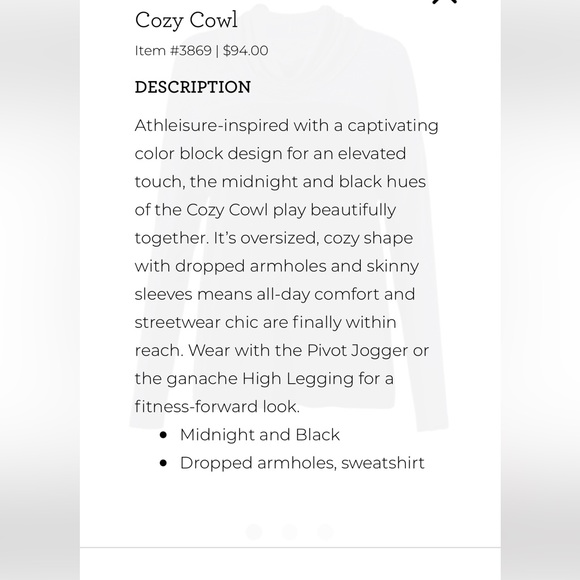 Cabi cozy cowl is super soft and comfy. Size M - Picture 4 of 4